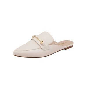 Dream Pairs Cream Slip-On Loafers size-11